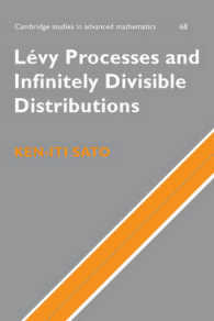 Lévy Processes and Infinitely Divisible Distributions (Cambridge Studies in Advanced Mathematics)