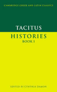 Tacitus: Histories Book I (Cambridge Greek and Latin Classics)