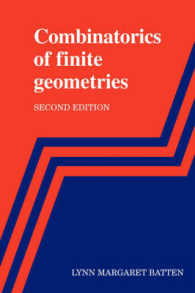 Combinatorics of Finite Geometries （2ND）