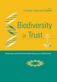 Biodiversity in Trust : Conservation and Use of Plant Genetic Resources in CGIAR Centres