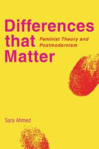 Differences that Matter : Feminist Theory and Postmodernism