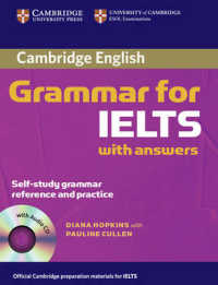 Cambridge Grammar for Ielts Student's Book with Answers and Audio Cd. （PAP/COM）