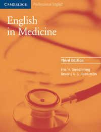 English in Medicine Third edition Book （3RD）