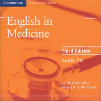 English in Medicine Third edition Audio CD （3RD ABR）