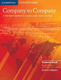 Company to Company Student's Book. 4th ed. （4TH STDT）