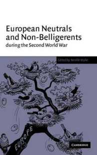 第二次世界大戦中ヨーロッパの非交戦国と中立国の動向<br>European Neutrals and Non-Belligerents during the Second World War