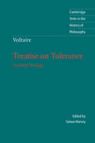 Voltaire: Treatise on Tolerance (Cambridge Texts in the History of Philosophy)