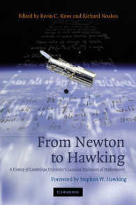 ニュートンからホーキングまで：ケンブリッジ大学ルーカス教授の歴史<br>From Newton to Hawking : A History of Cambridge University's Lucasian Professors of Mathematics