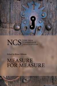 新ケンブリッジ版　シェイクスピア『尺には尺を』（第２版）<br>Measure for Measure (The New Cambridge Shakespeare) （2ND）
