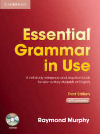 Essential Grammar in Use with Answers and Cd-rom: a Self-study Reference and Practice Book for Elementary Students of English. 3rd ed.