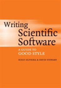 Writing Scientific Software : A Guide to Good Style