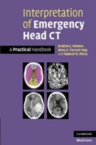 Interpretation of Emergency Head CT : A Practical Handbook （1ST）