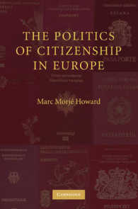 欧州における市民権の政治学<br>The Politics of Citizenship in Europe