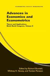 Advances in Economics and Econometrics: Volume 2 : Theory and Applications, Ninth World Congress (Econometric Society Monographs)