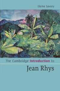 The Cambridge Introduction to Jean Rhys (Cambridge Introductions to Literature)