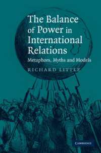 国際関係における勢力均衡<br>The Balance of Power in International Relations : Metaphors, Myths and Models