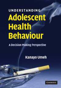 Understanding Adolescent Health Behaviour : A Decision Making Perspective