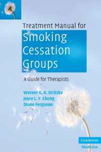 Treatment Manual for Smoking Cessation Groups : A Guide for Therapists