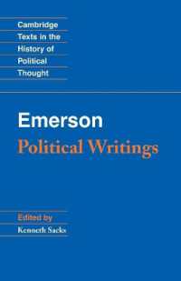 Emerson: Political Writings (Cambridge Texts in the History of Political Thought)