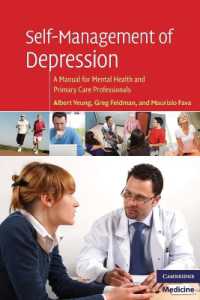 Self-Management of Depression : A Manual for Mental Health and Primary Care Professionals