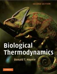 生物熱力学（第２版）<br>Biological Thermodynamics （2ND）