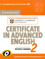 Cambridge Certificate in Advanced English 2 for updated exam Student's Book without Answers. （Student）