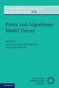Finite and Algorithmic Model Theory (London Mathematical Society Lecture Note Series)