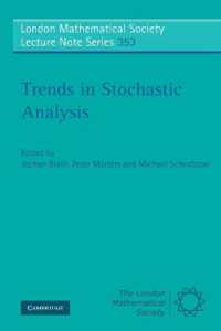 確率解析の傾向<br>Trends in Stochastic Analysis (London Mathematical Society Lecture Note Series)