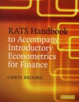 金融のための入門計量経済学：RATSハンドブック<br>RATS Handbook to Accompany Introductory Econometrics for Finance