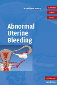Abnormal Uterine Bleeding (Cambridge Clinical Guides) （1 PAP/DVD）