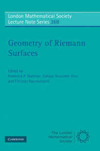 Geometry of Riemann Surfaces (London Mathematical Society Lecture Note Series)