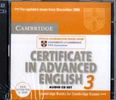 Cambridge Cae 3 for updated exam Audio CD set.