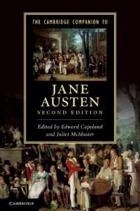 ケンブリッジ版　ジェイン・オースティン必携（第２版）<br>The Cambridge Companion to Jane Austen (Cambridge Companions to Literature) （2ND）