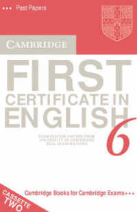 Cambridge First Certificate in English 6 Cassette Set. （ABRIDGED）