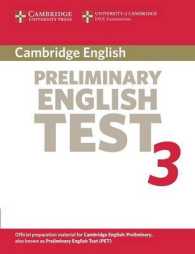 Cambridge Preliminary English Test 3 Student's Book. 2nd ed. （STUDENT）