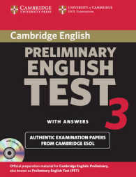 Cambridge Preliminary English Test 3 Self-study Pack. 2nd ed. （REV BK&CD）