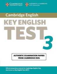 Cambridge Key English Test 3 Student's Book. （STUDENT）