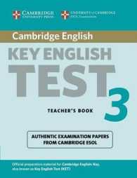 Cambridge Key English Test 3 Teacher's Book. （TEACHER）