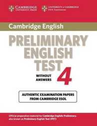 Cambridge Preliminary English Test 4 Student's Book.