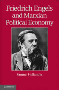 Ｆ．エンゲルスとマルクス主義政治経済学<br>Friedrich Engels and Marxian Political Economy (Historical Perspectives on Modern Economics)
