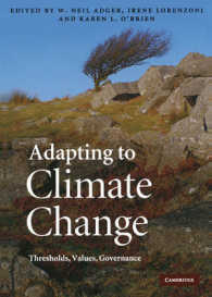 Adapting to Climate Change : Thresholds, Values, Governance