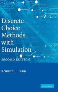 Discrete Choice Methods with Simulation （2ND）