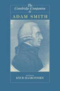 アダム・スミス必携<br>The Cambridge Companion to Adam Smith (Cambridge Companions to Philosophy)