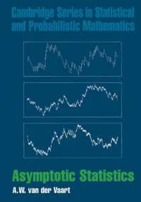 Asymptotic Statistics (Cambridge Series in Statistical and Probabilistic Mathematics)