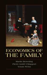 家族の経済学<br>Economics of the Family (Cambridge Surveys of Economic Literature)