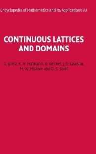 Continuous Lattices and Domains (Encyclopedia of Mathematics and its Applications)