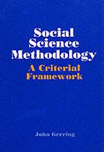 Social Science Methodology : A Criterial Framework