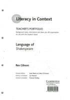 Language of Shakespeare Teacher's Portfolio (Literacy in Context) （LSLF）