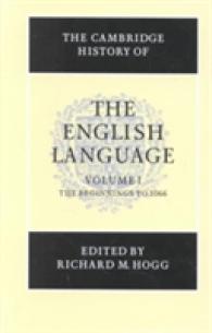 ケンブリッジ英語史（全６巻）<br>The Cambridge History of the English Language (6-Volume Set) (The Cambridge History of the English Language)