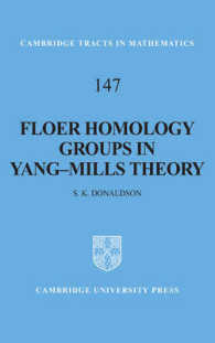 Floer Homology Groups in Yang-Mills Theory (Cambridge Tracts in Mathematics)
